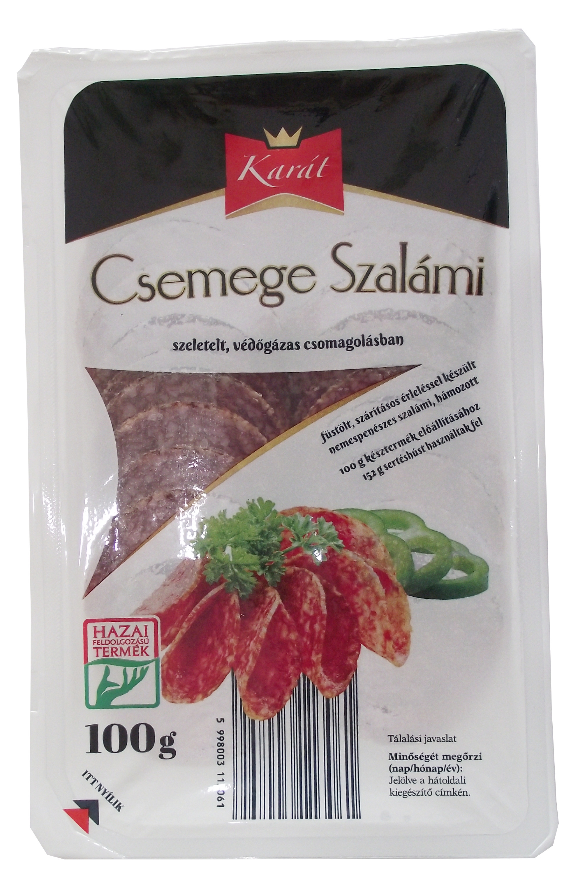 PENNY Karát Csemege szalámi szeletelt 100g